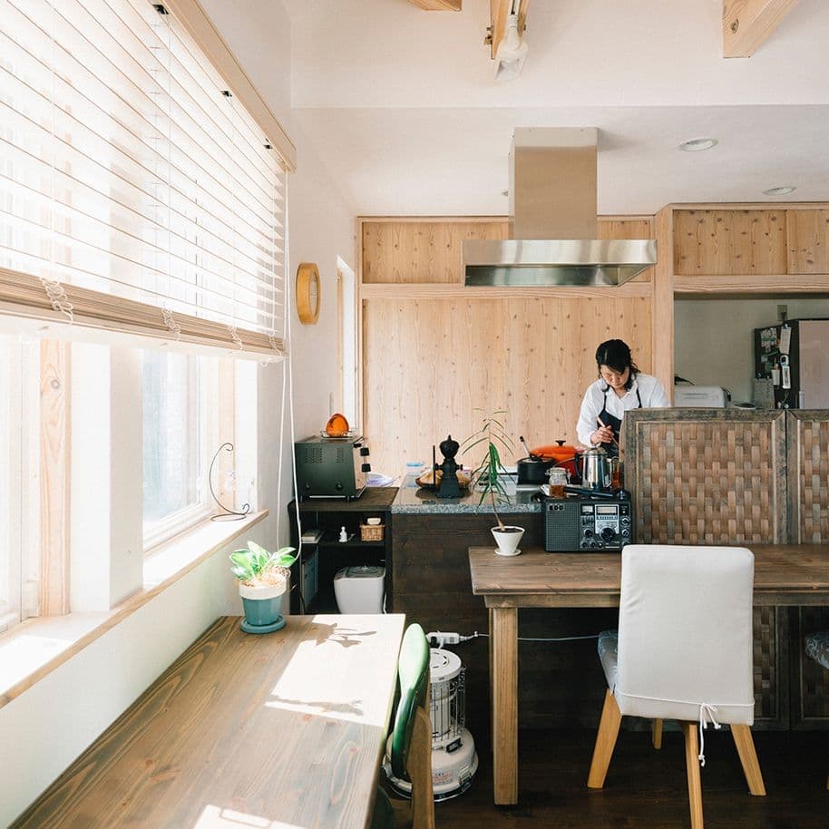 雰囲気のいいカフェ